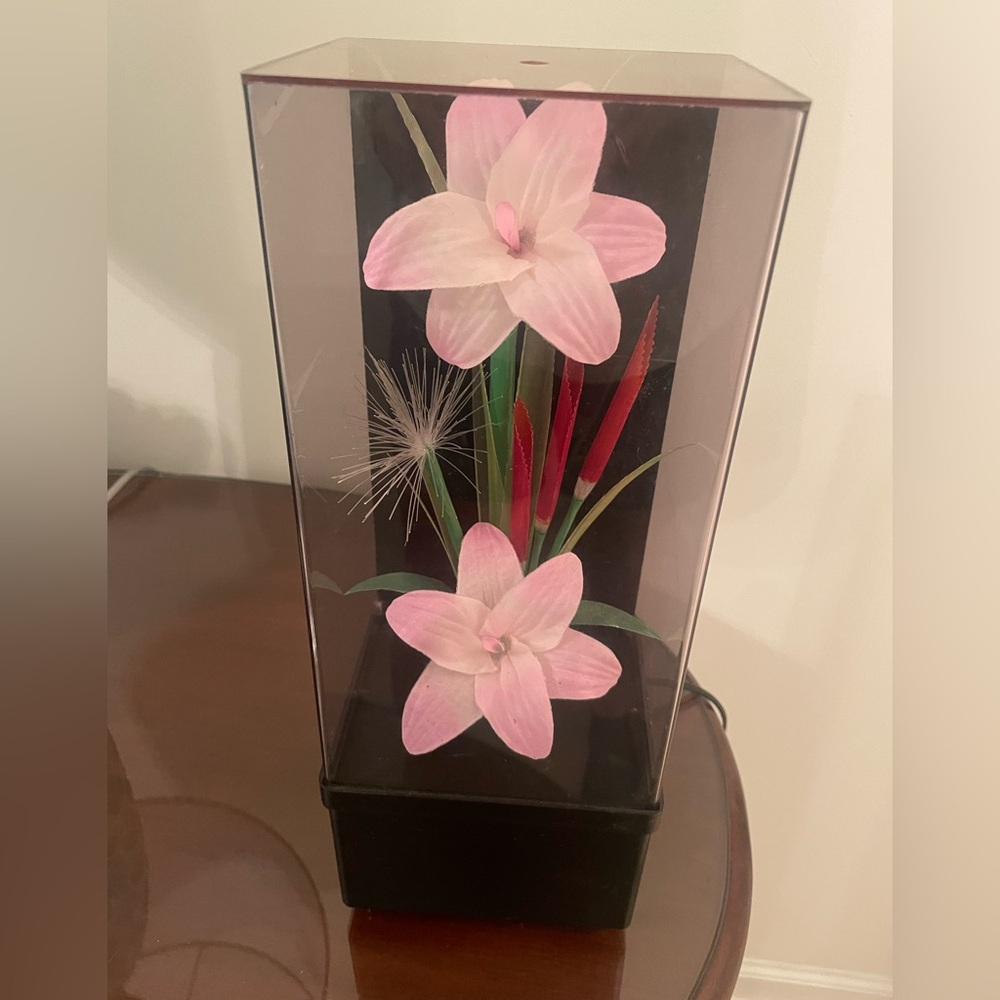 Vintage fiber optic Magic flower galaxy lamp musical - Picture 4 of 9